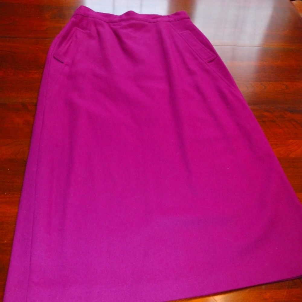 Vintage wool skirt